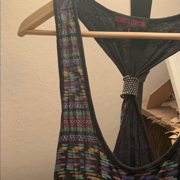 Rock & Roll Cowgirl Aztec Design Halter Sundress - Picture 15 of 17